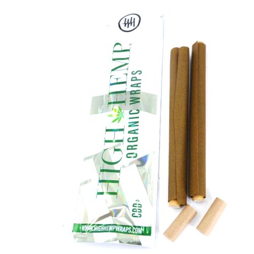 Organic Hemp Wraps 2 Pack Rolling Papers from High Hemp Wraps