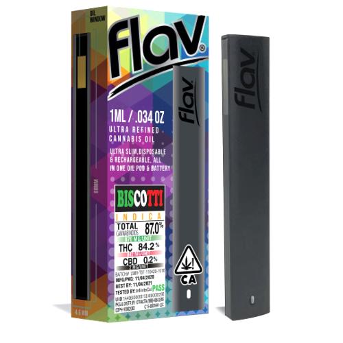 Biscotti Disposable Joint 1g Vape Pen from Flav on