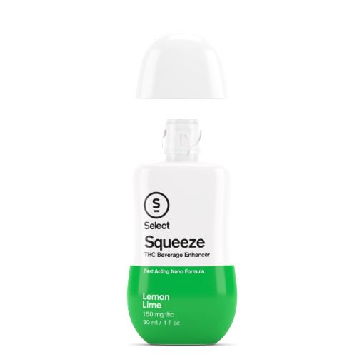 Squeeze Fast Acting Nano THC Beverage Enhancer Lemon Lime 0.15g