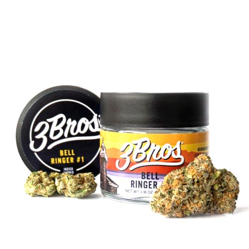 Grease Monkey 3.5g Flower from 3 Bros Grow on