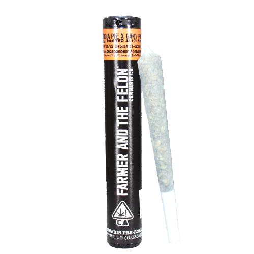 Pie 1g Preroll from Farmer And The Felon on
