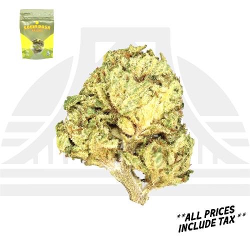 Sour Melon X The Cheese 3.5g Flower from Soma Rosa Farms on